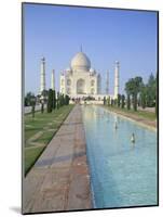 The Taj Mahal, Unesco World Heritage Site, Agra, Uttar Pradesh State, India-Gavin Hellier-Mounted Photographic Print