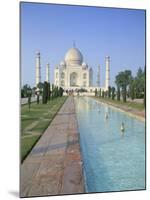 The Taj Mahal, Unesco World Heritage Site, Agra, Uttar Pradesh State, India-Gavin Hellier-Mounted Photographic Print