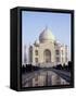 The Taj Mahal, Unesco World Heritage Site, Agra, Uttar Pradesh State, India-Upperhall-Framed Stretched Canvas