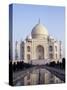 The Taj Mahal, Unesco World Heritage Site, Agra, Uttar Pradesh State, India-Upperhall-Stretched Canvas