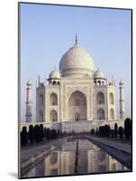 The Taj Mahal, Unesco World Heritage Site, Agra, Uttar Pradesh State, India-Upperhall-Mounted Photographic Print