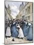 The Taking Away of the Insane in Villejuif, Paris, 1891-Henri Meyer-Mounted Giclee Print