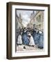 The Taking Away of the Insane in Villejuif, Paris, 1891-Henri Meyer-Framed Giclee Print