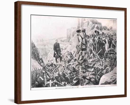 The Taking of Badajoz, Illustration from 'British Battles on Land and Sea', Published by Cassell,…-Richard Caton Woodville-Framed Giclee Print