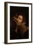 The Taking of Christ (Detail)-Caravaggio-Framed Giclee Print