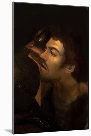 The Taking of Christ (Detail)-Caravaggio-Mounted Giclee Print