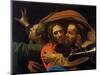 The Taking of Christ (Detail)-Caravaggio-Mounted Giclee Print