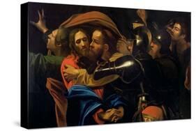 The Taking of Christ-Caravaggio-Stretched Canvas