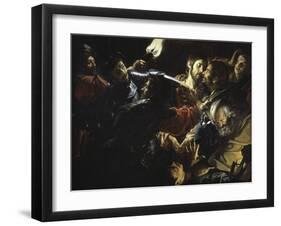 The Taking of Christ-Jean Valentin De Boulogn-Framed Giclee Print