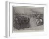 The Taking of Dongola, the Attack by Retreating Dervishes on Egyptian Horse Artillery-John Charlton-Framed Giclee Print