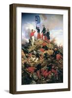 The Taking of Malakoff, 1858-Horace Vernet-Framed Giclee Print