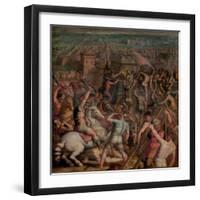 The Taking of Milan, 1555-1562-Giorgio Vasari-Framed Giclee Print