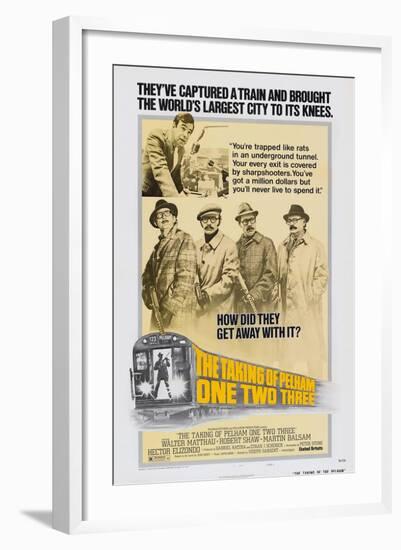 The Taking of Pelham One Two Three, 1974-null-Framed Art Print