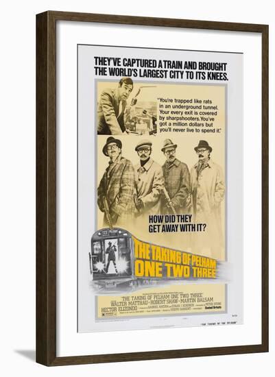 The Taking of Pelham One Two Three, 1974-null-Framed Art Print