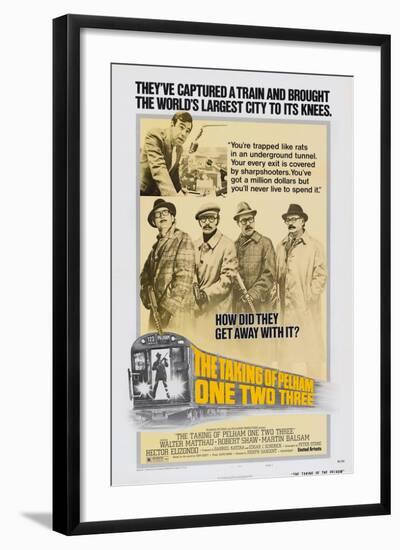 The Taking of Pelham One Two Three, 1974-null-Framed Art Print