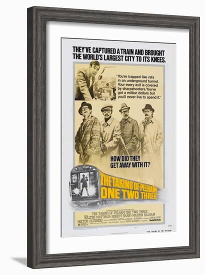 The Taking of Pelham One Two Three, 1974-null-Framed Art Print