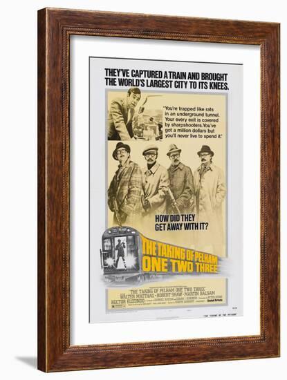 The Taking of Pelham One Two Three, 1974-null-Framed Art Print