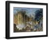 The Taking of the Bastille, 14th July 1789-Jean Pierre Louis L.. Houel-Framed Giclee Print