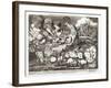 The Taking of the City of Washington in America, 1814-null-Framed Giclee Print