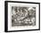 The Taking of the City of Washington in America, 1814-null-Framed Giclee Print