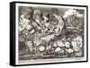 The Taking of the City of Washington in America, 1814-null-Framed Stretched Canvas