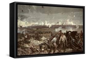 The Taking of Vimy Ridge, Easter Monday 1917, 1919-Richard Jack-Framed Stretched Canvas