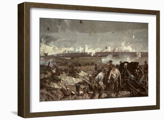 The Taking of Vimy Ridge, Easter Monday 1917, 1919-Richard Jack-Framed Giclee Print