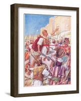 The Taking of Zion-Arthur A. Dixon-Framed Giclee Print