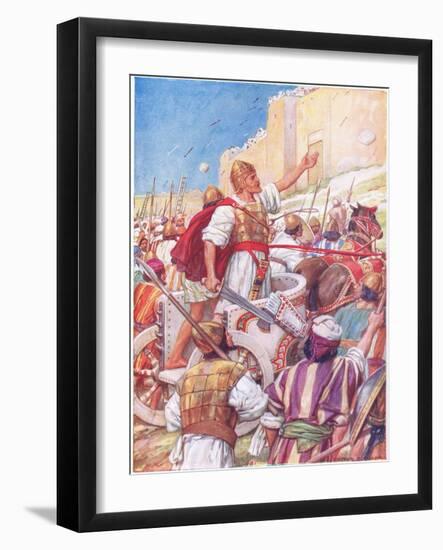 The Taking of Zion-Arthur A. Dixon-Framed Giclee Print