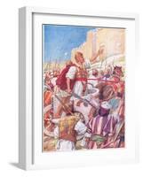 The Taking of Zion-Arthur A. Dixon-Framed Giclee Print