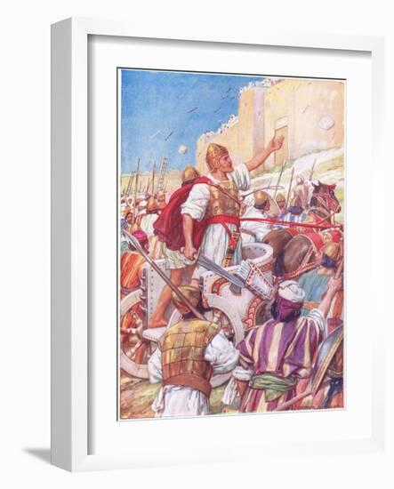 The Taking of Zion-Arthur A. Dixon-Framed Giclee Print