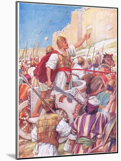 The Taking of Zion-Arthur A. Dixon-Mounted Giclee Print