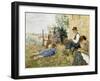 The Tale, 1891-Niccolo Cannicci-Framed Giclee Print