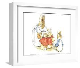 The Tale of Peter Rabbit II-Beatrix Potter-Framed Collectable Print
