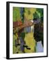 The Talisman, or the Swallow-Hole in the Bois D'Amour, Pont-Aven, 1888 (Panel)-Paul Serusier-Framed Giclee Print