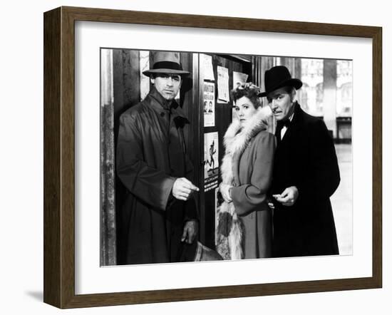 The Talk Of The Town, Cary Grant, Jean Arthur, Ronald Colman, 1942-null-Framed Photo