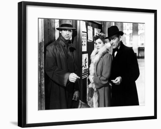 The Talk Of The Town, Cary Grant, Jean Arthur, Ronald Colman, 1942-null-Framed Photo