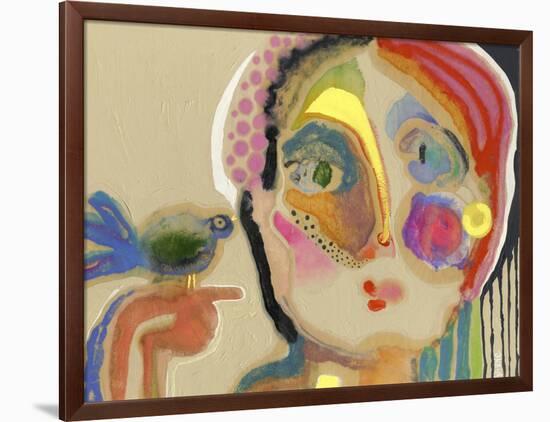 The Talker-Wyanne-Framed Giclee Print