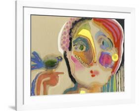 The Talker-Wyanne-Framed Giclee Print