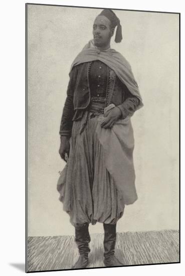 The Tall Algerian-null-Mounted Photographic Print