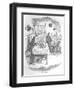 The Tall, Thin, Pale Person, C1900-George Cruikshank-Framed Giclee Print