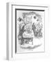 The Tall, Thin, Pale Person, C1900-George Cruikshank-Framed Giclee Print