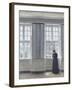 The Tall Windows-Vilhelm Hammershoi-Framed Giclee Print