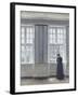 The Tall Windows-Vilhelm Hammershoi-Framed Giclee Print