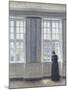 The Tall Windows-Vilhelm Hammershoi-Mounted Giclee Print