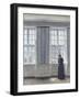 The Tall Windows-Vilhelm Hammershoi-Framed Giclee Print
