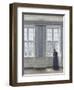 The Tall Windows-Vilhelm Hammershoi-Framed Giclee Print