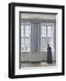 The Tall Windows-Vilhelm Hammershoi-Framed Giclee Print