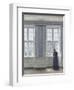 The Tall Windows-Vilhelm Hammershoi-Framed Giclee Print