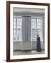 The Tall Windows-Vilhelm Hammershoi-Framed Giclee Print